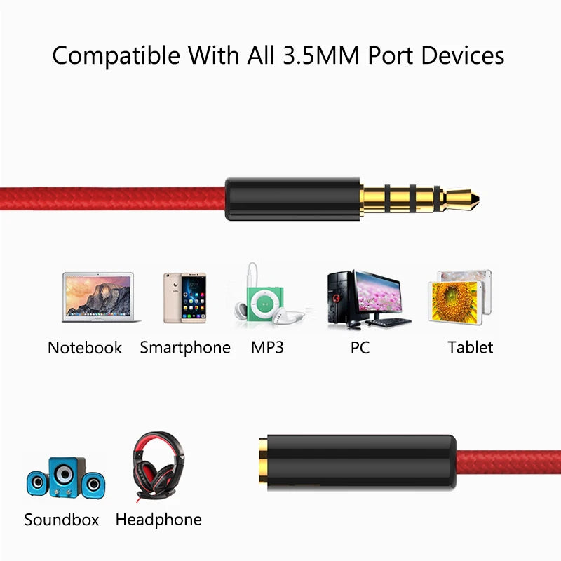 3.5mm Audio Extension Cable