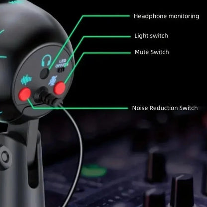 Noise Reduction USB Microphone