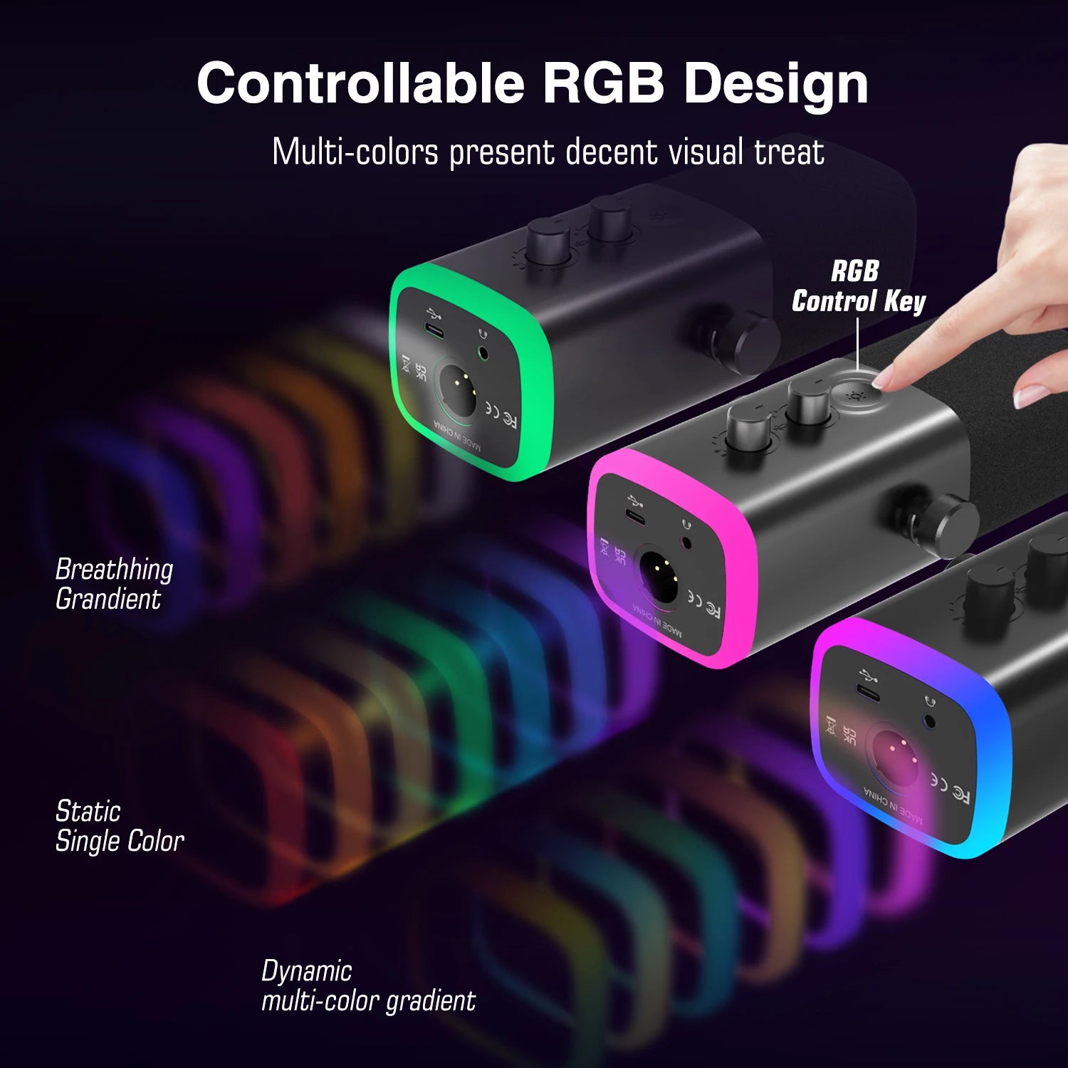 RGB Gaming Microphone