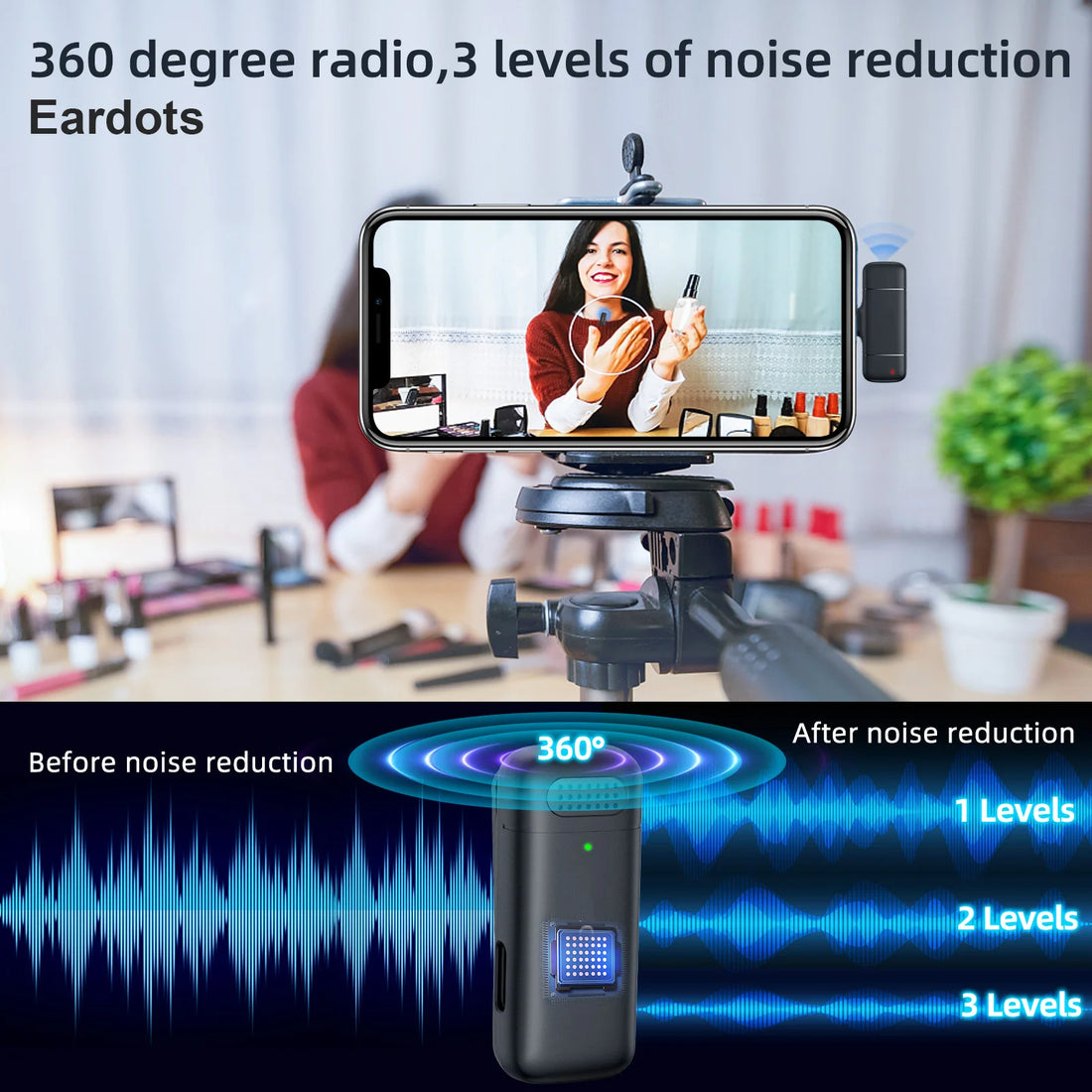 Wireless 2in1 Microphone